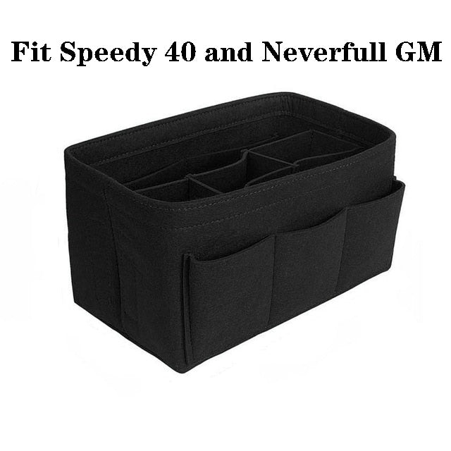 Insert Organisateur de Sac à Main et de Maquillage en Feutre