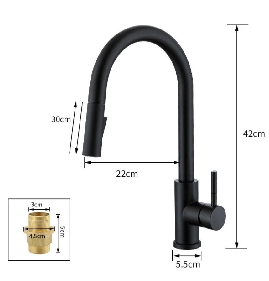 Robinet de Cuisine Moderne avec Capteur de Mouvement