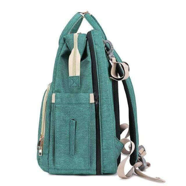 Sac à dos pour bébé convertible avec berceau pliable – Design imperméable à poches multiples