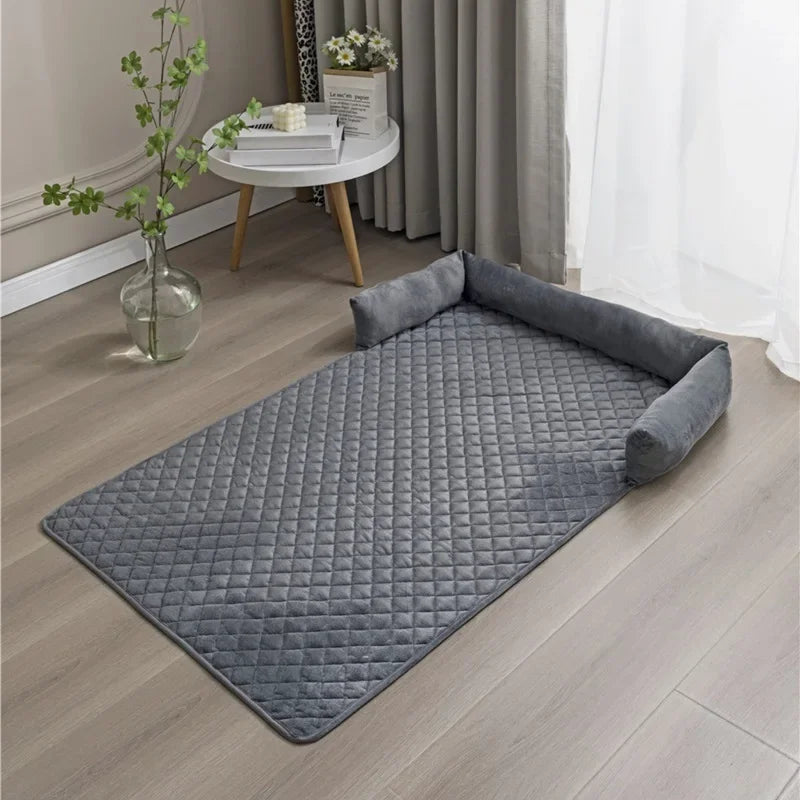 Lit pour chien imperméable et lavable pour canapé et lit