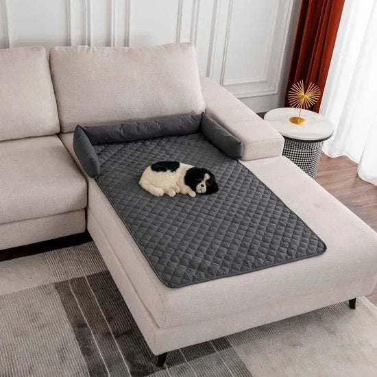 Lit pour chien imperméable et lavable pour canapé et lit