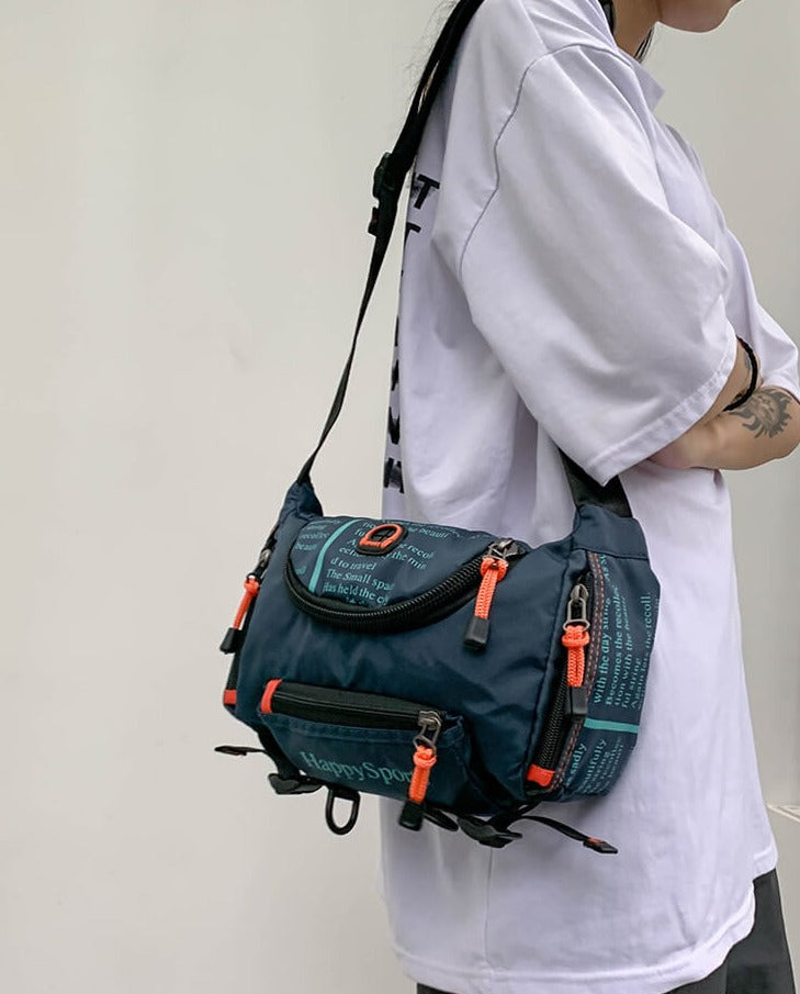 Sac à taille et bandoulière pour hommes résistant à l'eau – Sac de voyage et de plein air multi-usage