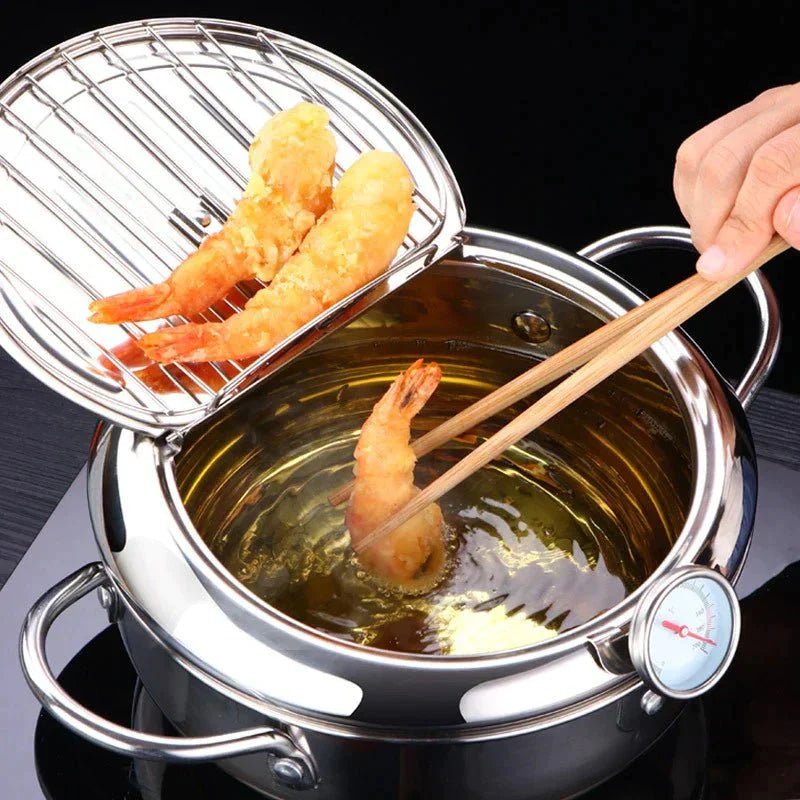 ChefsChoice - Friteuse Maître avec Thermomètre [Dernier Jour de Réduction]