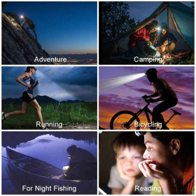 MaxGlow Lampe Frontale LED
