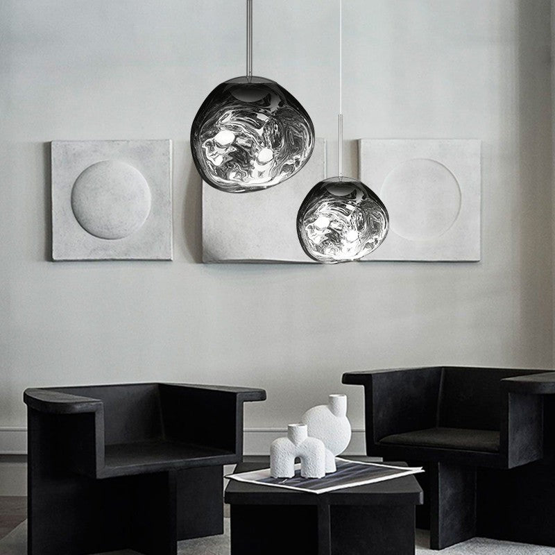 Lampe Suspendue Melt – Objet Lumineux Élégant et Ambiance Chaleureuse