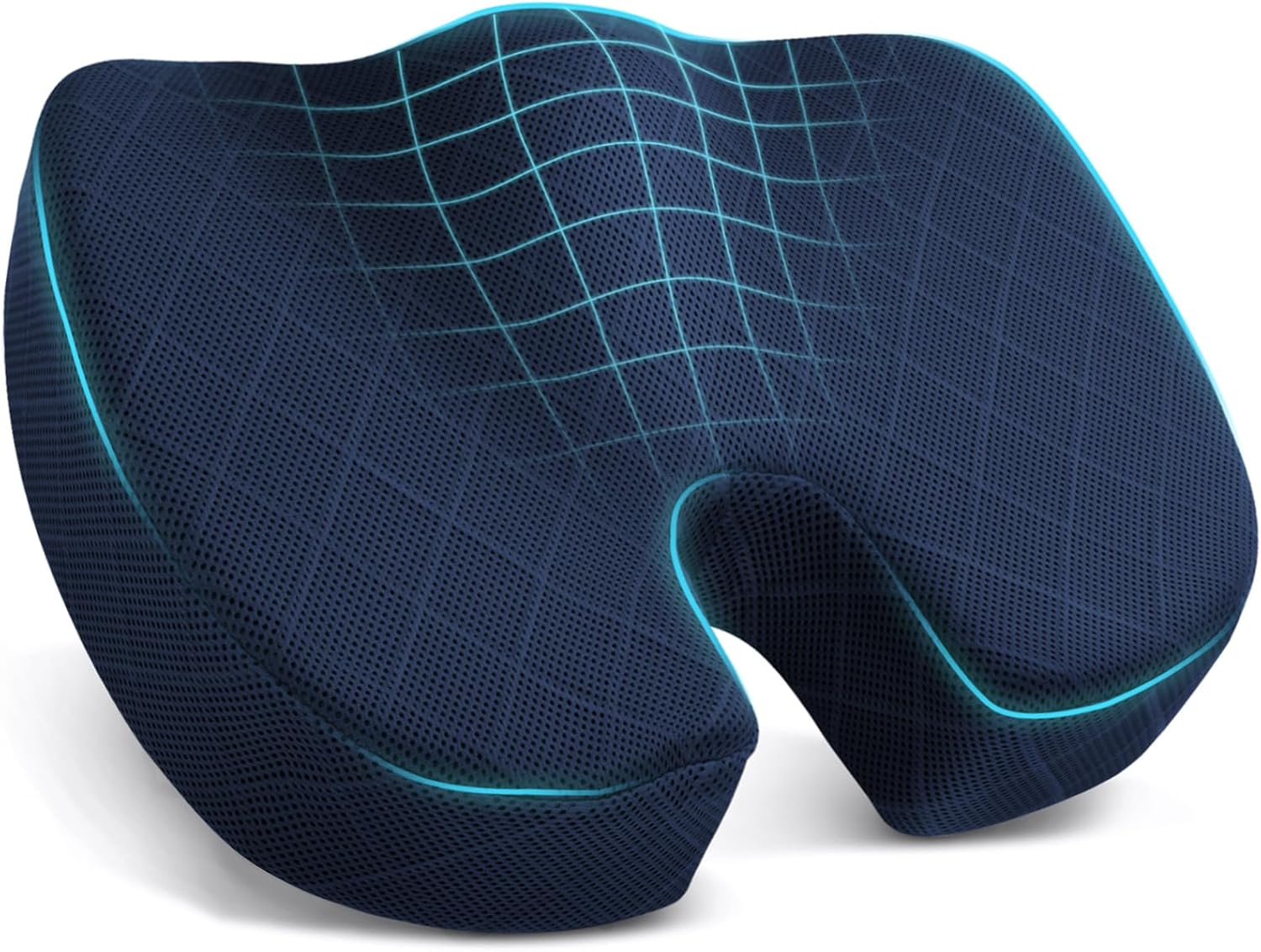 Coussin de Siège en Mousse à Mémoire pour Chaise - Confort pour Chaise de Bureau et de Voiture