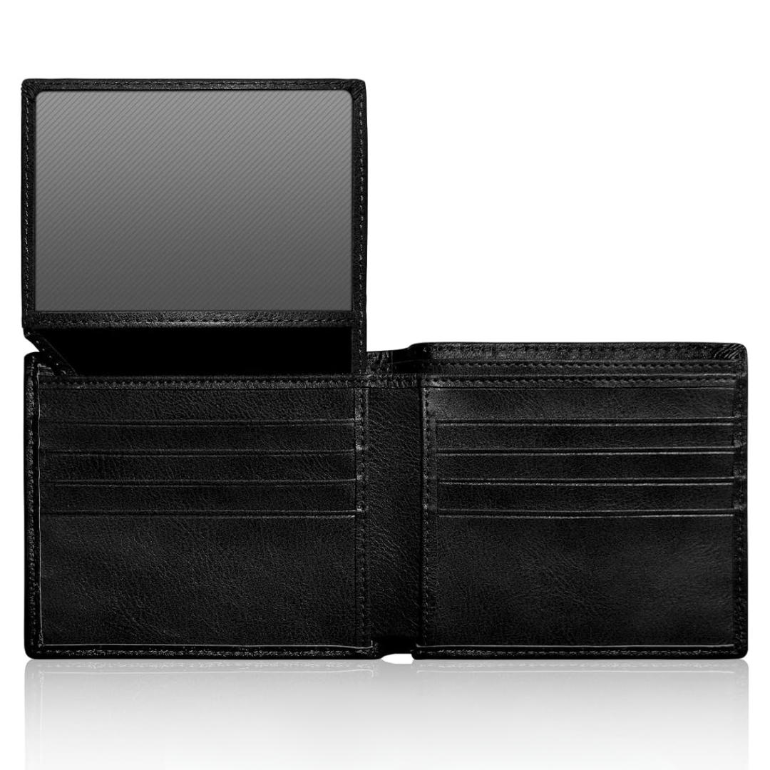Portefeuille Bifold pour Hommes en Cuir de Première Qualité - EliteFold