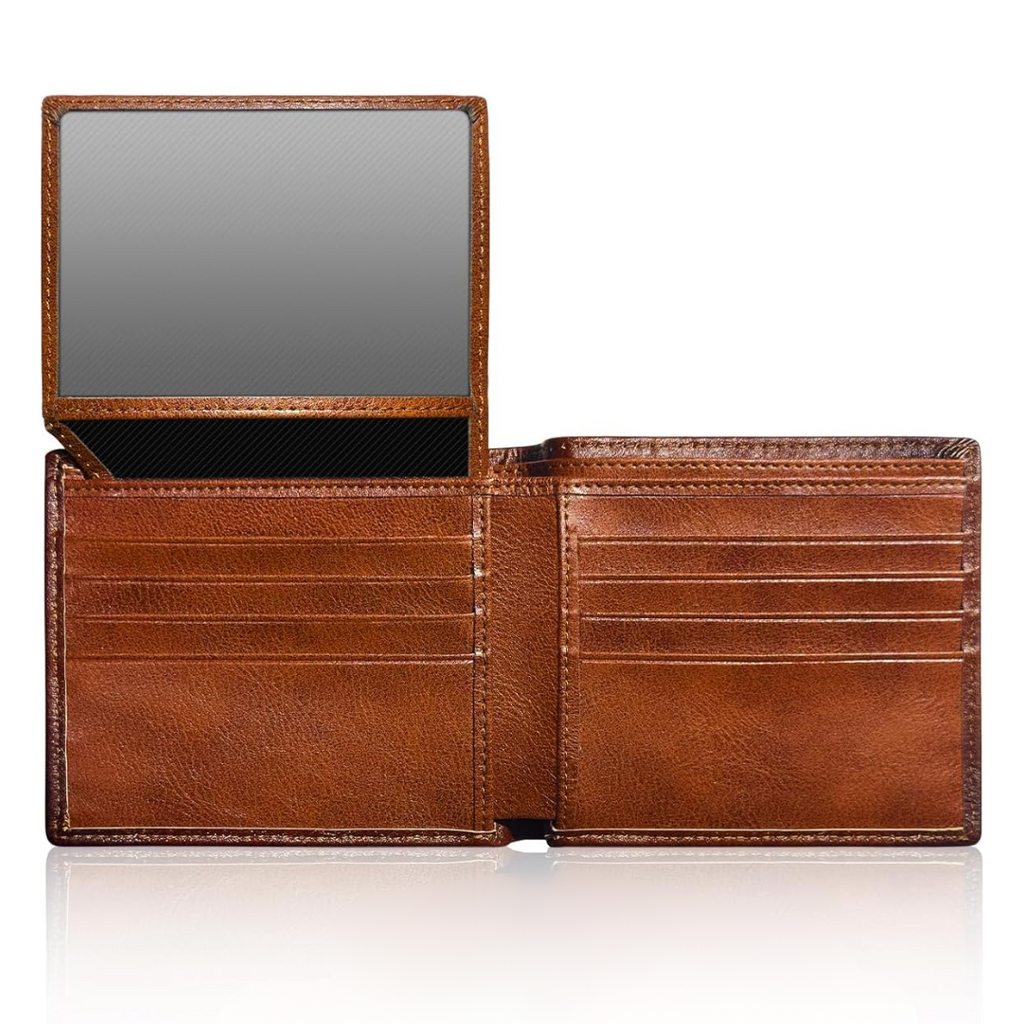 Portefeuille Bifold pour Hommes en Cuir de Première Qualité - EliteFold