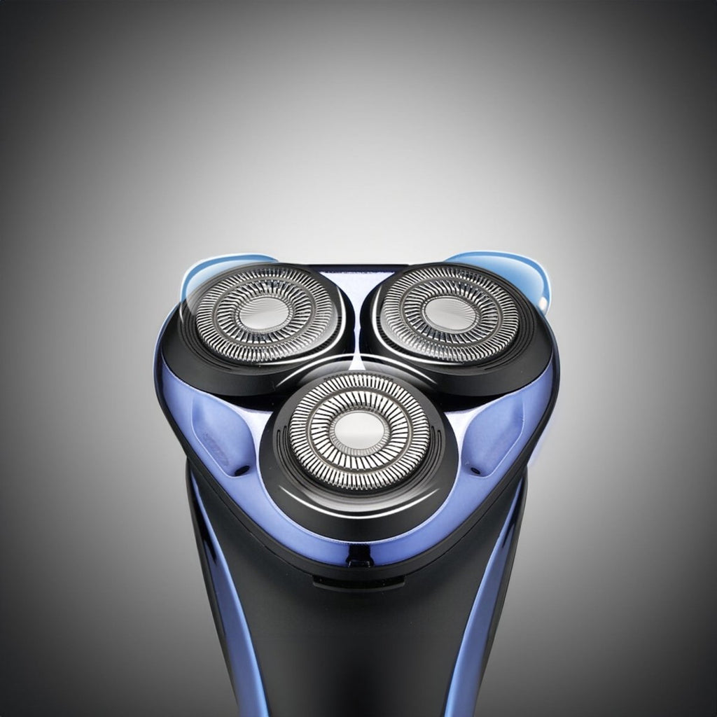 Rasoir Électrique pour Hommes avec Têtes Flexibles 3D pour Précision