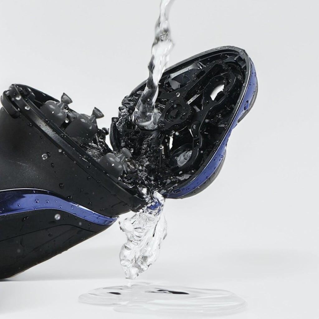 Rasoir Électrique pour Hommes avec Têtes Flexibles 3D pour Précision