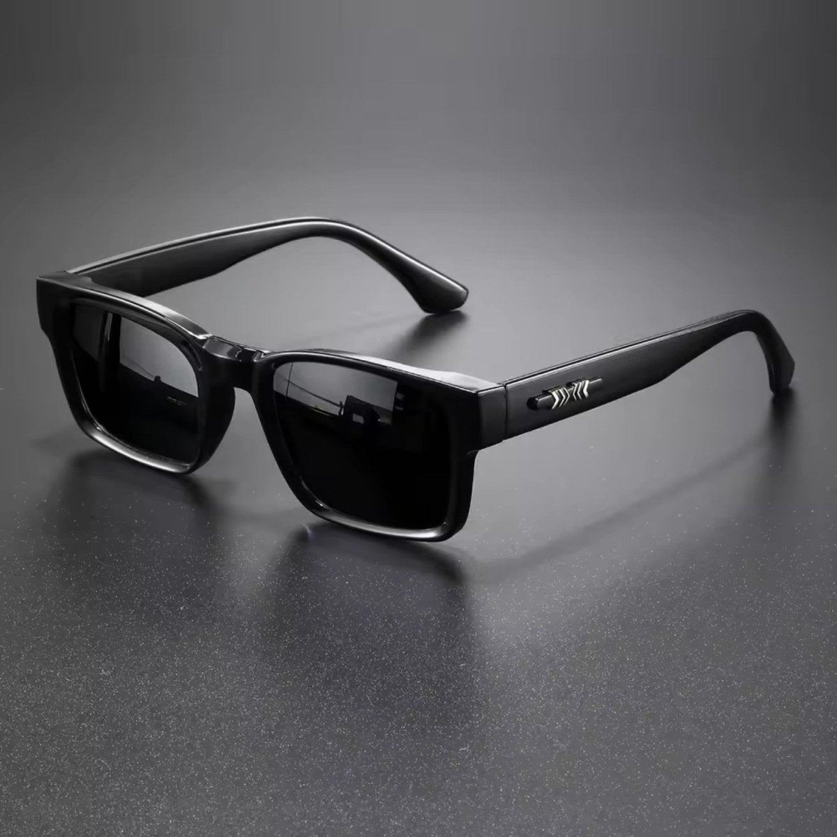 Lunettes de soleil rétro carrées pour hommes