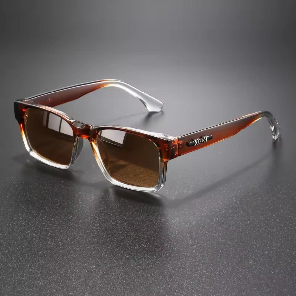 Lunettes de soleil rétro carrées pour hommes