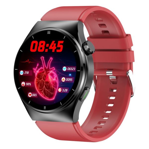 Montre Intelligente de Surveillance de la Glycémie et de la Pression Artérielle pour Hommes