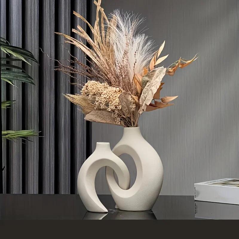 ScandiVase - Ensemble de Vases en Céramique Minimalistes