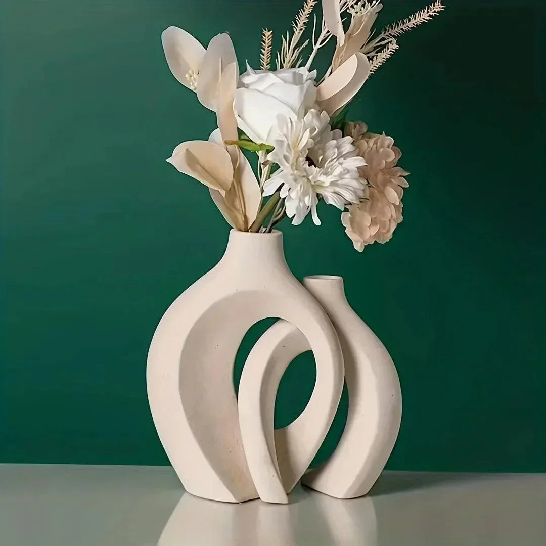 ScandiVase - Ensemble de Vases en Céramique Minimalistes