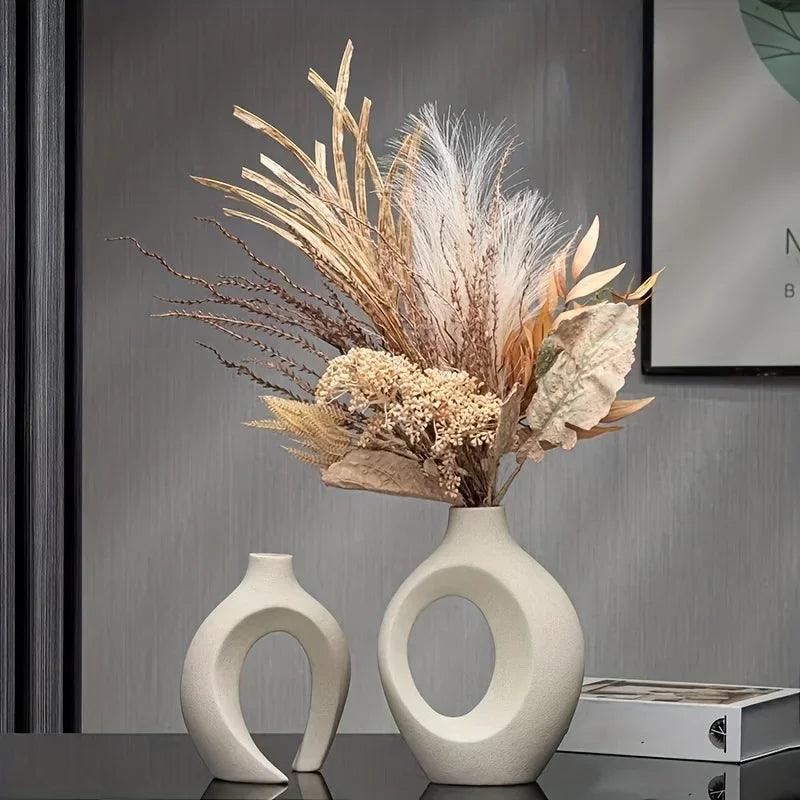 ScandiVase - Ensemble de Vases en Céramique Minimalistes
