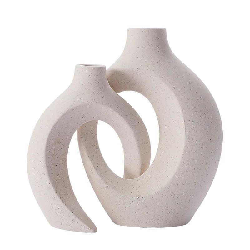 ScandiVase - Ensemble de Vases en Céramique Minimalistes