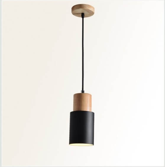 Lampe suspendue LED cylindrique minimaliste - NordicGlow