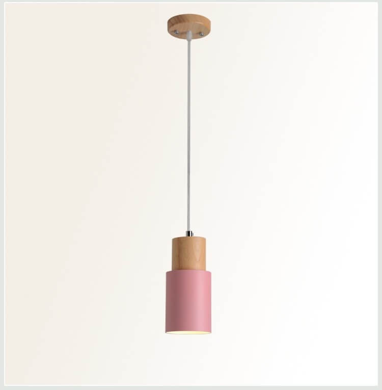 Lampe suspendue LED cylindrique minimaliste - NordicGlow