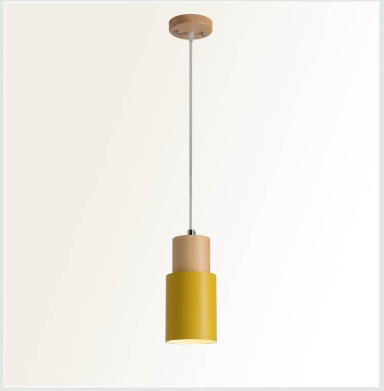 Lampe suspendue LED cylindrique minimaliste - NordicGlow