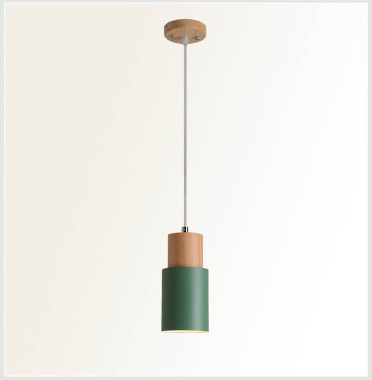 Lampe suspendue LED cylindrique minimaliste - NordicGlow