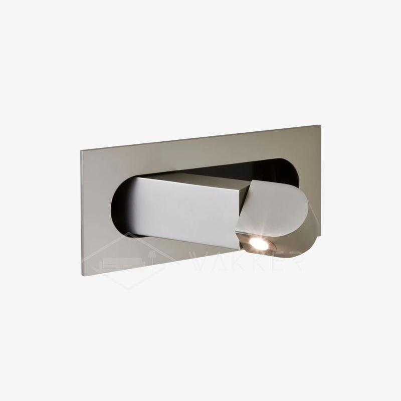 Lampe de lecture LED de chevet moderne et ajustable - Finitions variées