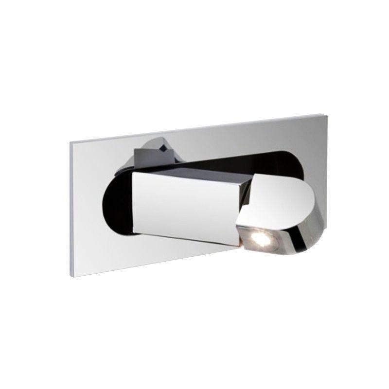 Lampe de lecture LED de chevet moderne et ajustable - Finitions variées