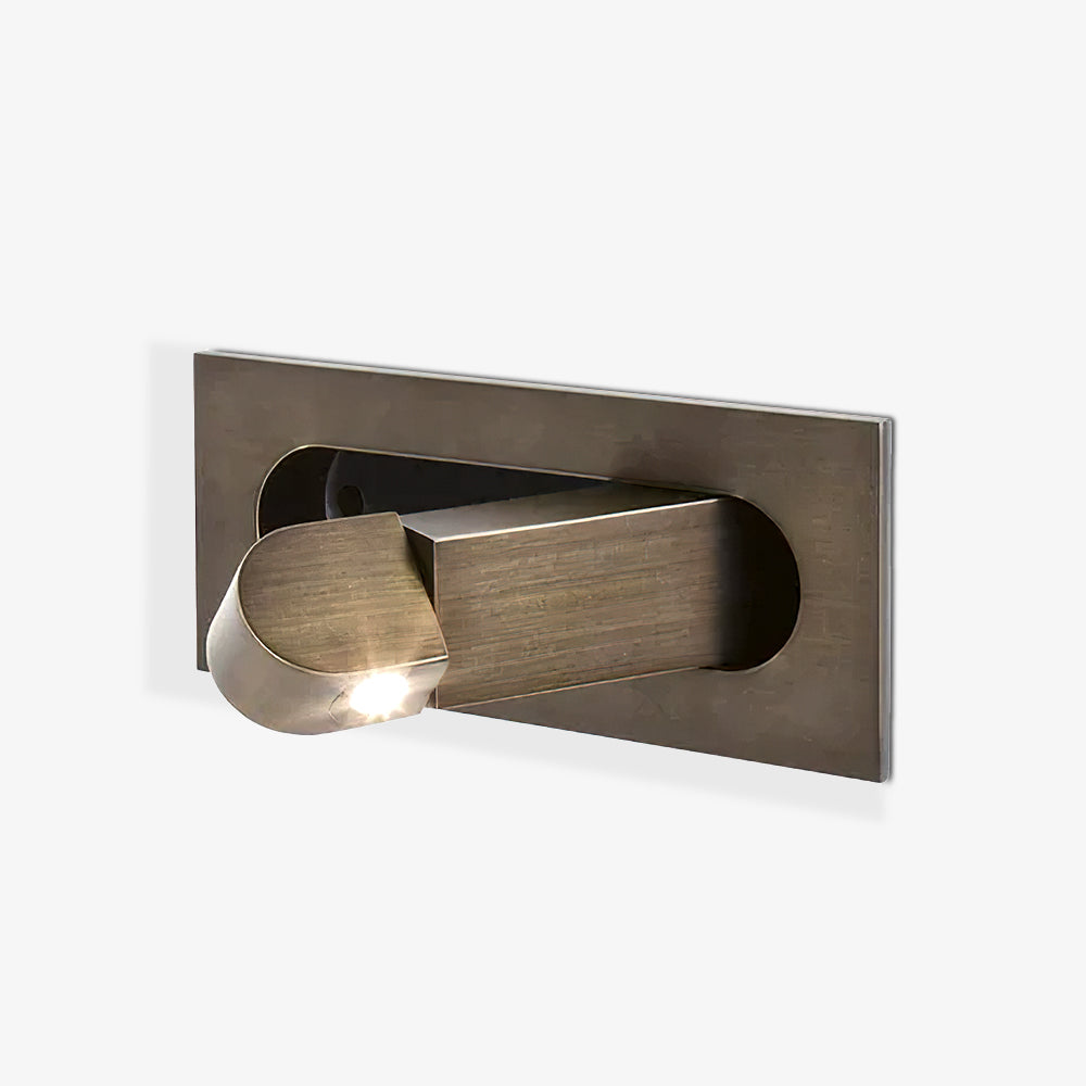 Lampe de lecture LED de chevet moderne et ajustable - Finitions variées