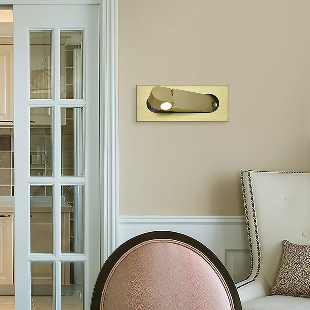 Lampe de lecture LED de chevet moderne et ajustable - Finitions variées