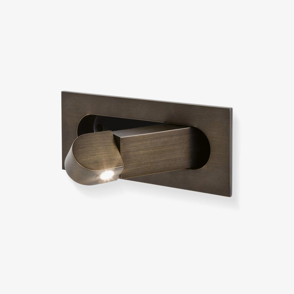 Lampe de lecture LED de chevet moderne et ajustable - Finitions variées