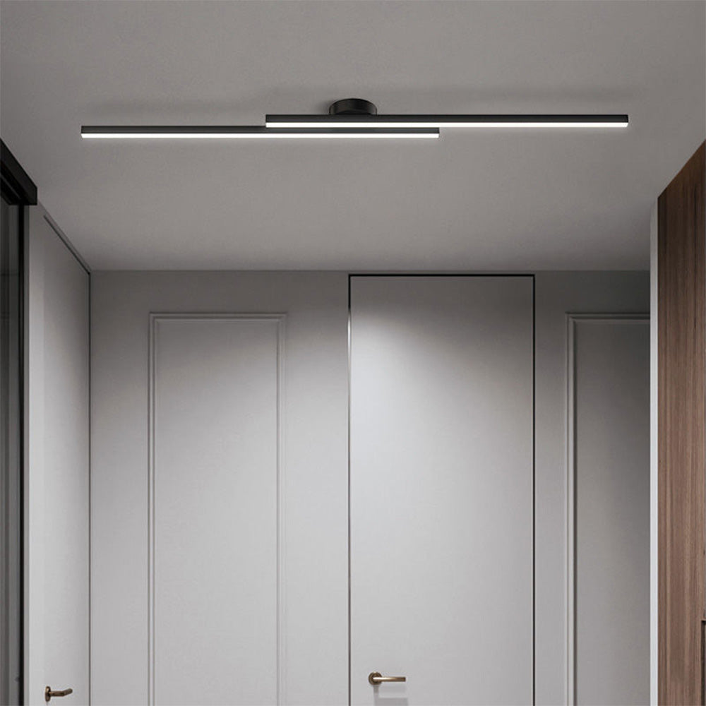 Lumière de Plafond LED Semi-Encastrée en Aluminium Moderne