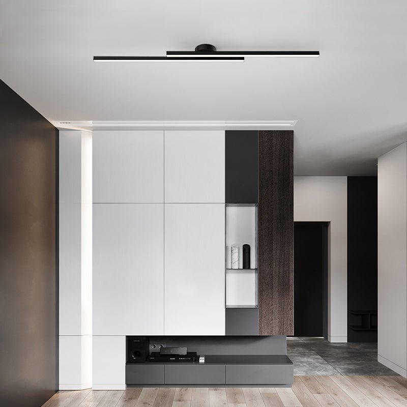 Lumière de Plafond LED Semi-Encastrée en Aluminium Moderne