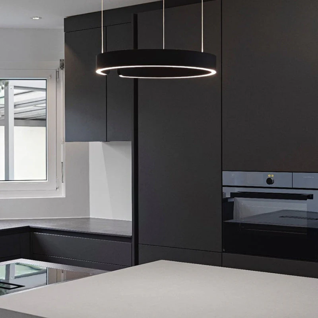 Lustre LED Circulaire Moderne - HaloRing