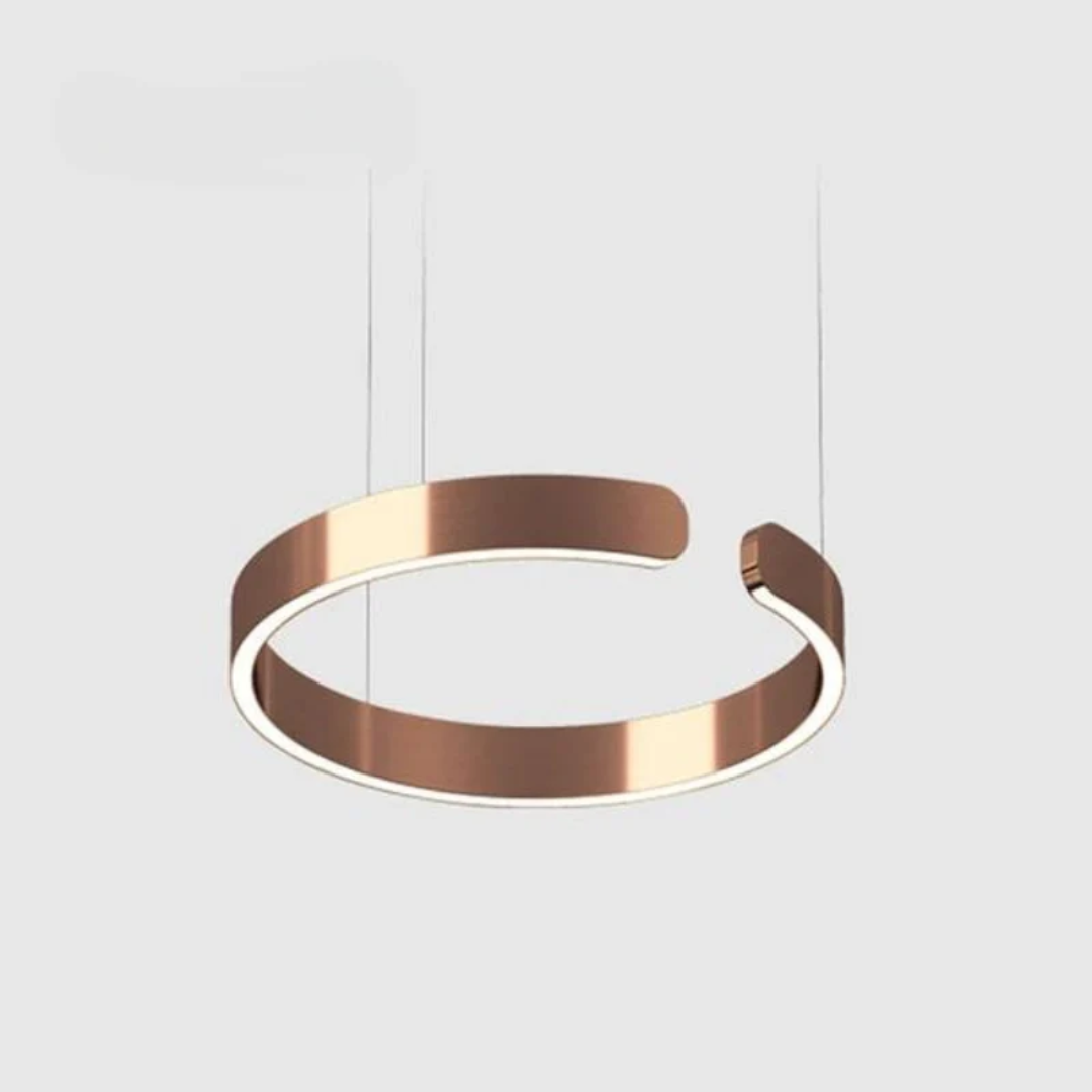 Lustre LED Circulaire Moderne - HaloRing