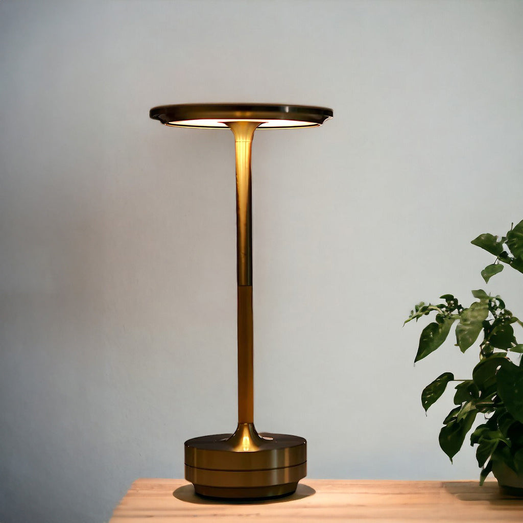 Lampe de Table Moderne Sans Fil avec Contrôle Tactile & Design Nordique