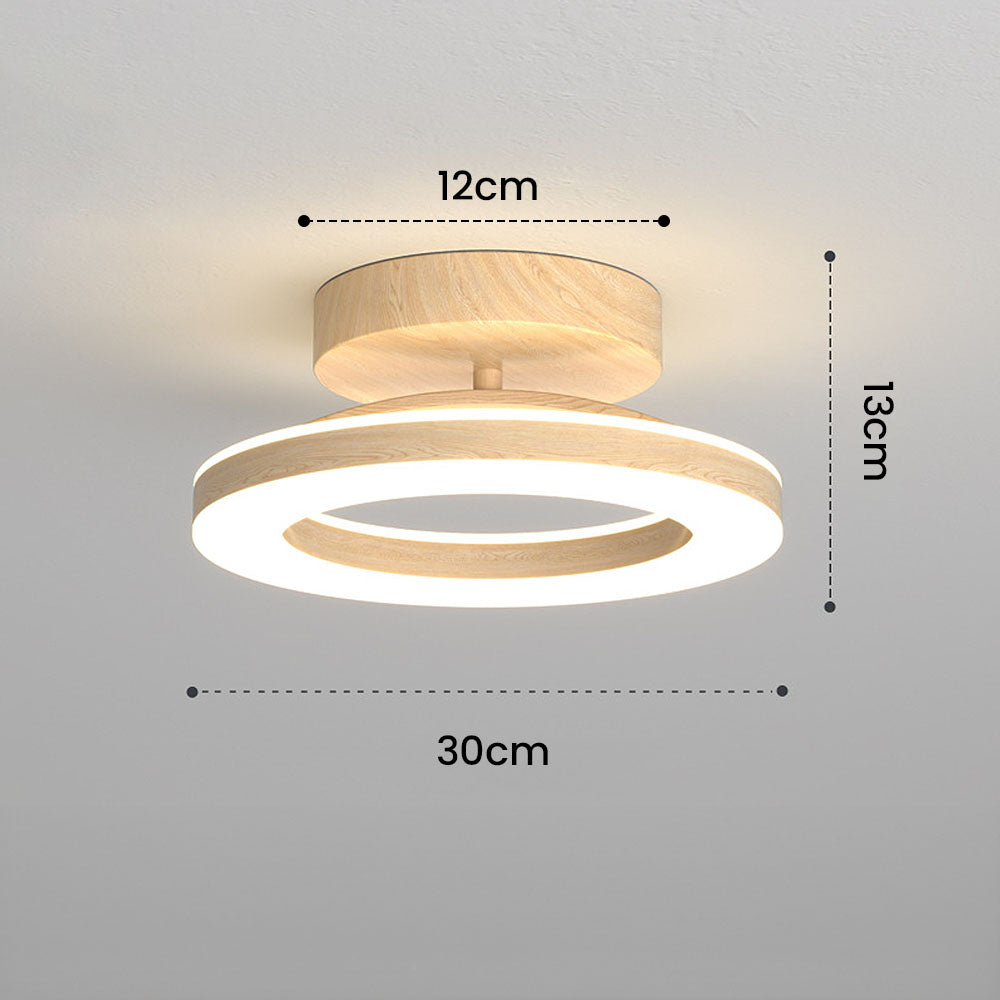 Plafonnier à Disque Moderne - Design Éclat Neutre