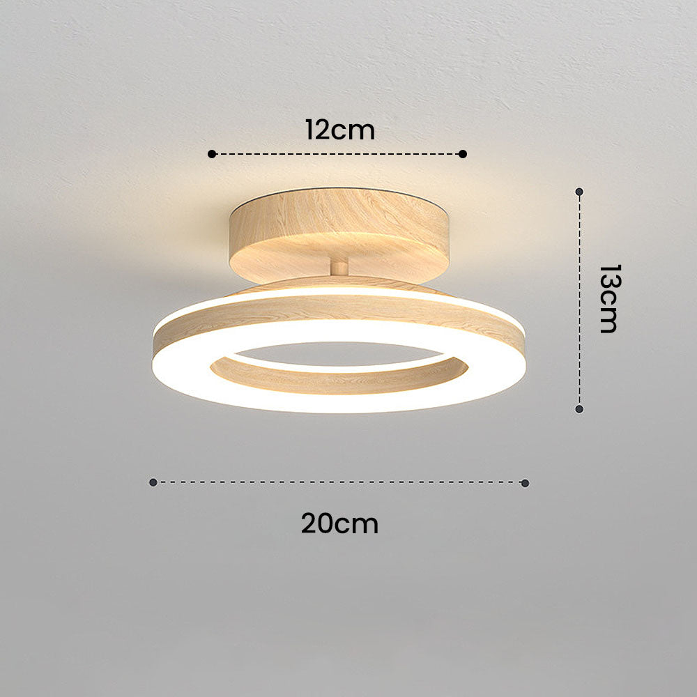 Plafonnier à Disque Moderne - Design Éclat Neutre