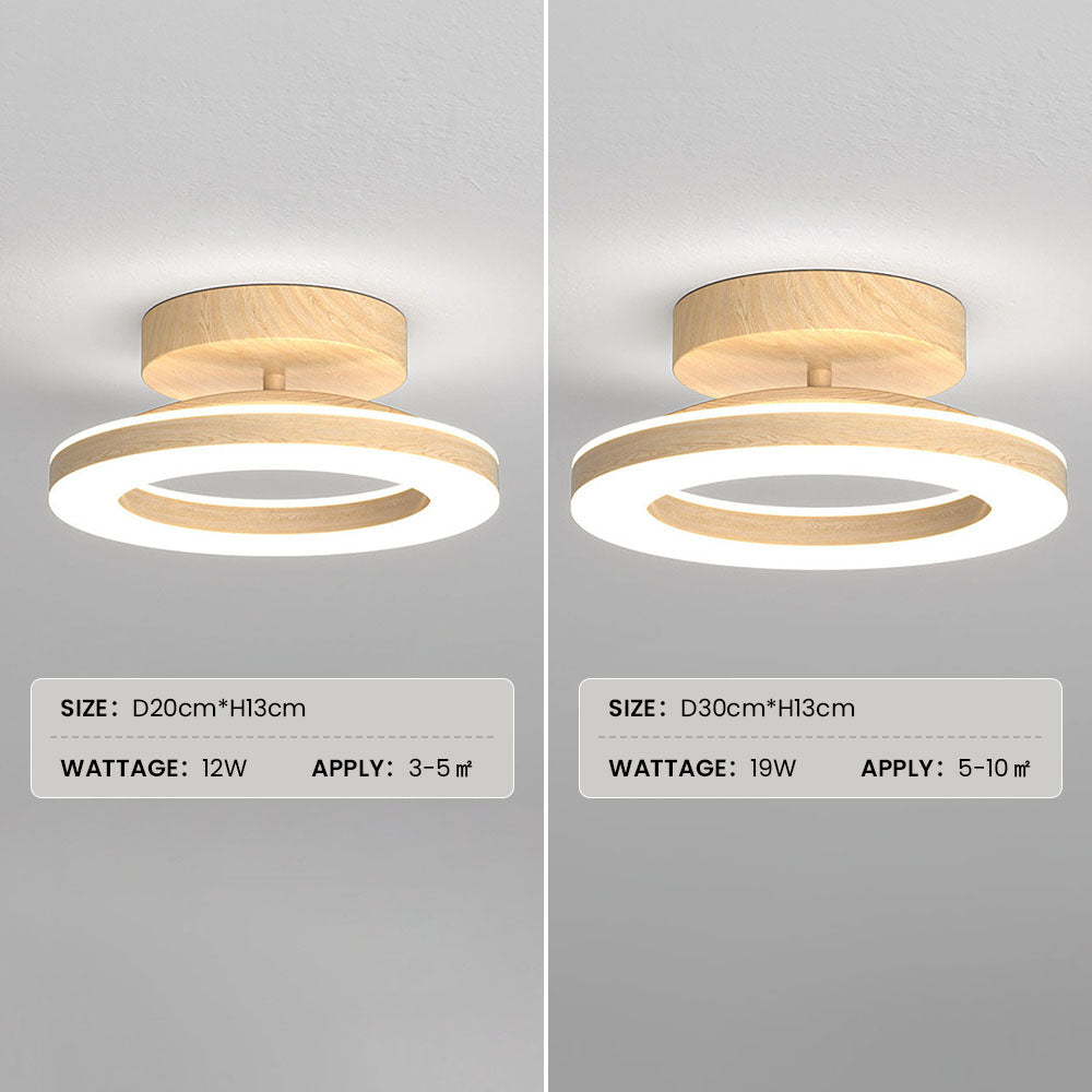 Plafonnier à Disque Moderne - Design Éclat Neutre