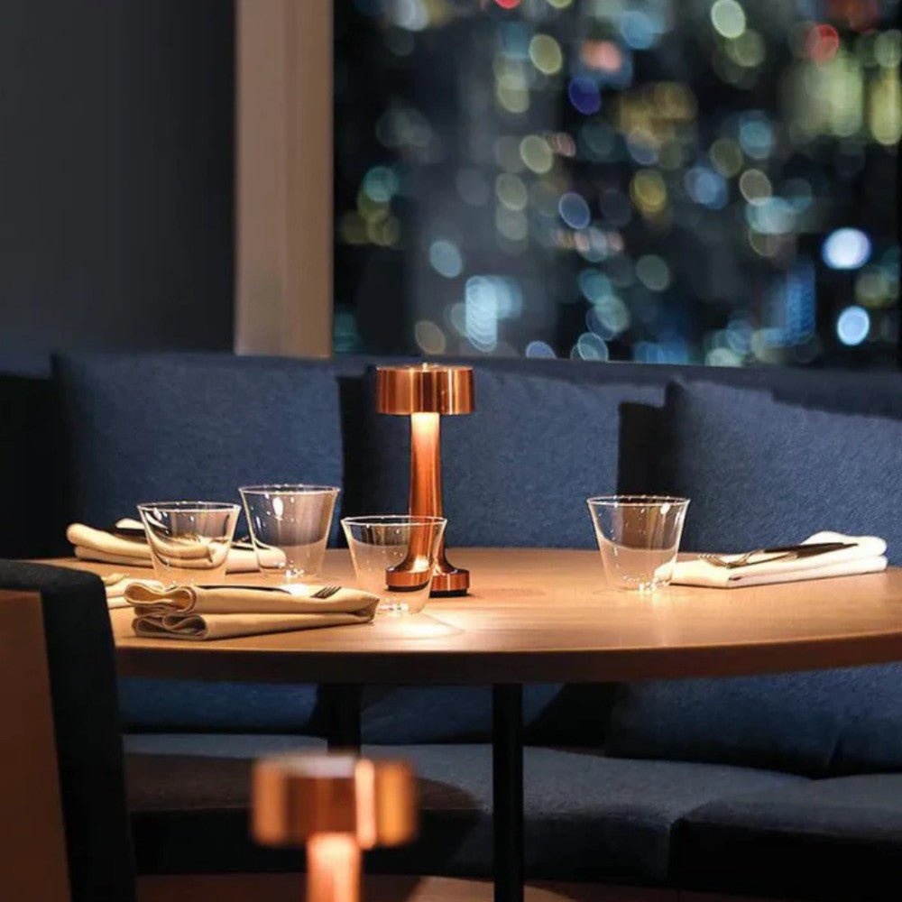 Lampe de Table Rechargeable Luxe Moderne