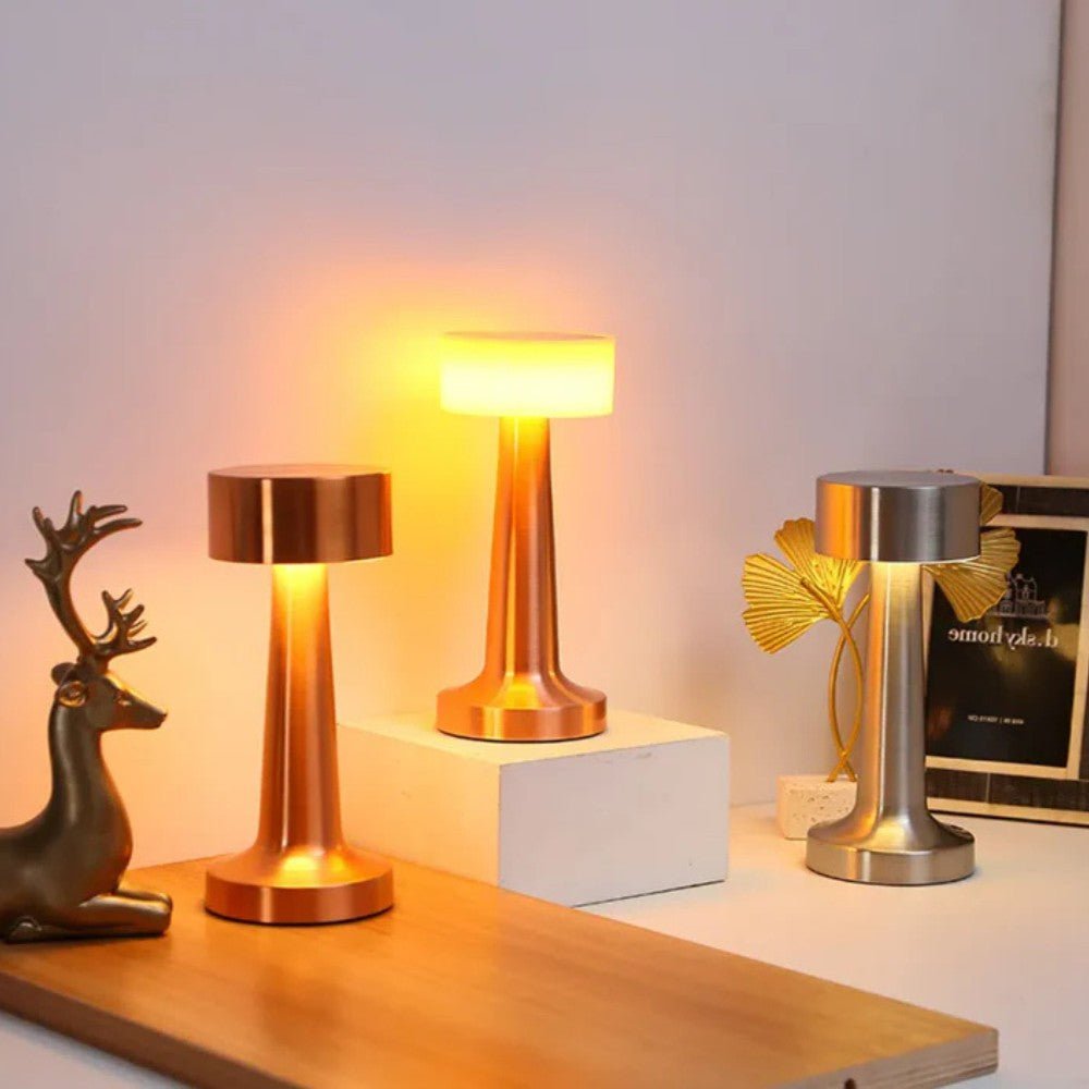 Lampe de Table Rechargeable Luxe Moderne