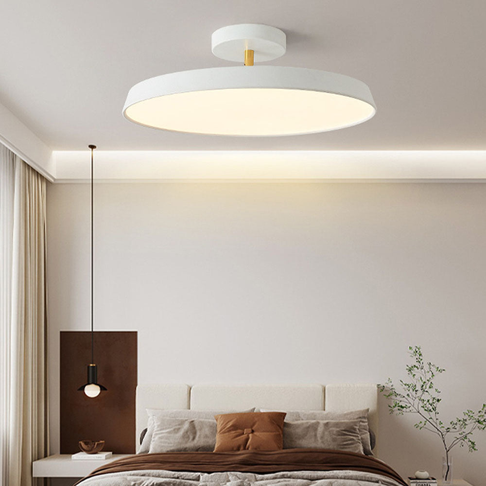 Lumière de Plafond Semi-Encastrée Moderne avec Teintes Ajustables