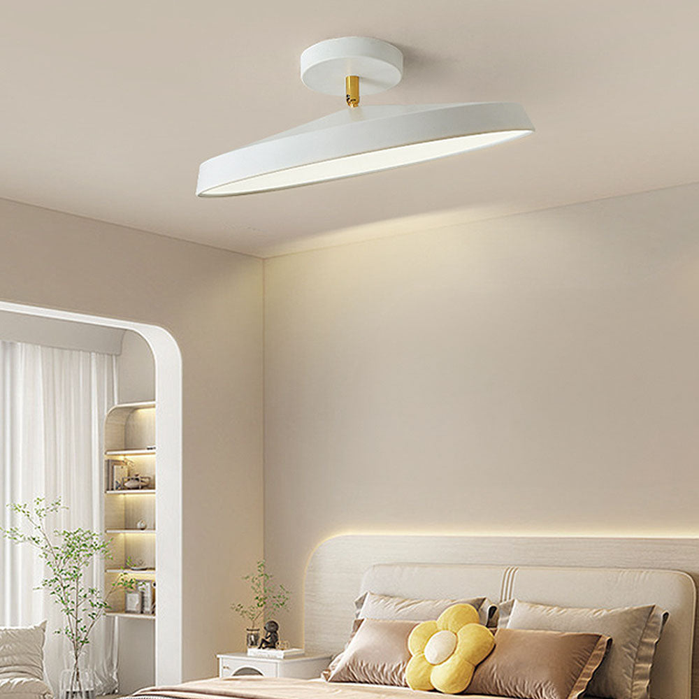Lumière de Plafond Semi-Encastrée Moderne avec Teintes Ajustables