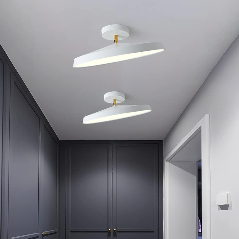 Lumière de Plafond Semi-Encastrée Moderne avec Teintes Ajustables