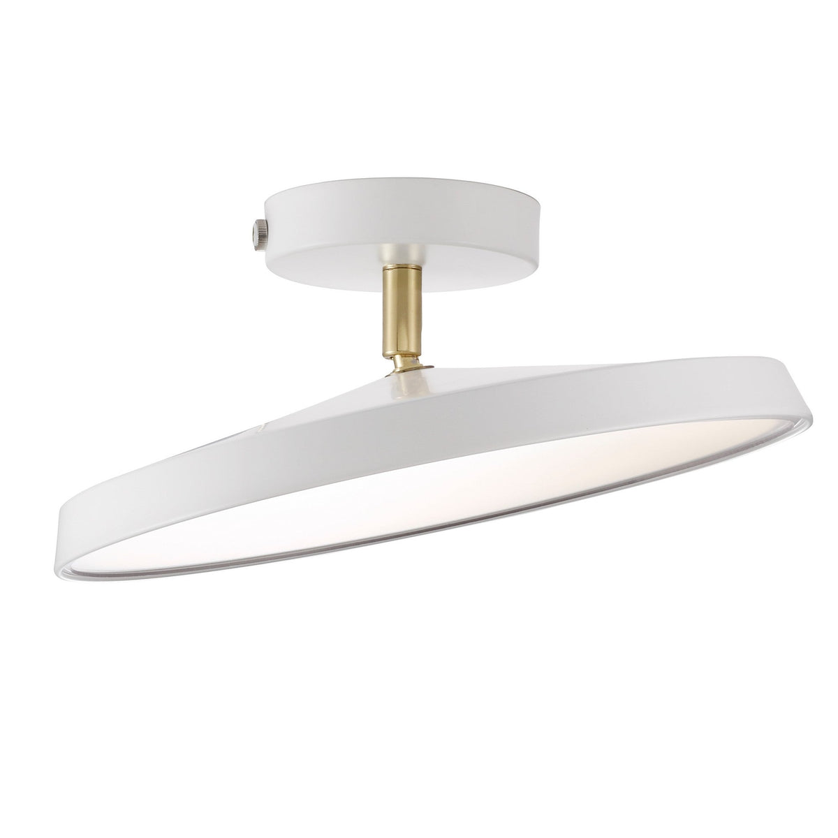 Lumière de Plafond Semi-Encastrée Moderne avec Teintes Ajustables