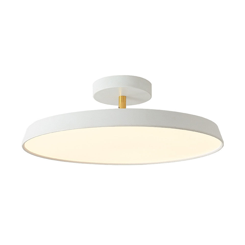 Lumière de Plafond Semi-Encastrée Moderne avec Teintes Ajustables