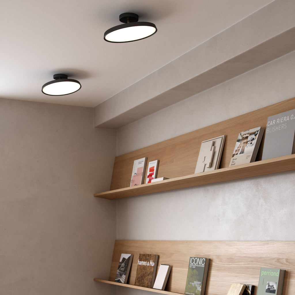 Lumière de Plafond Semi-Encastrée Moderne avec Teintes Ajustables