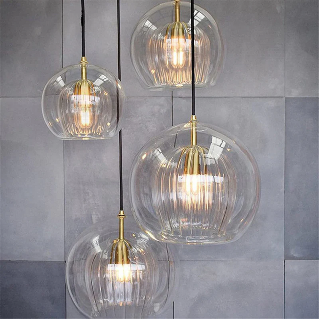 Lustre LED Sphérique Moderne - Sphère Aurora