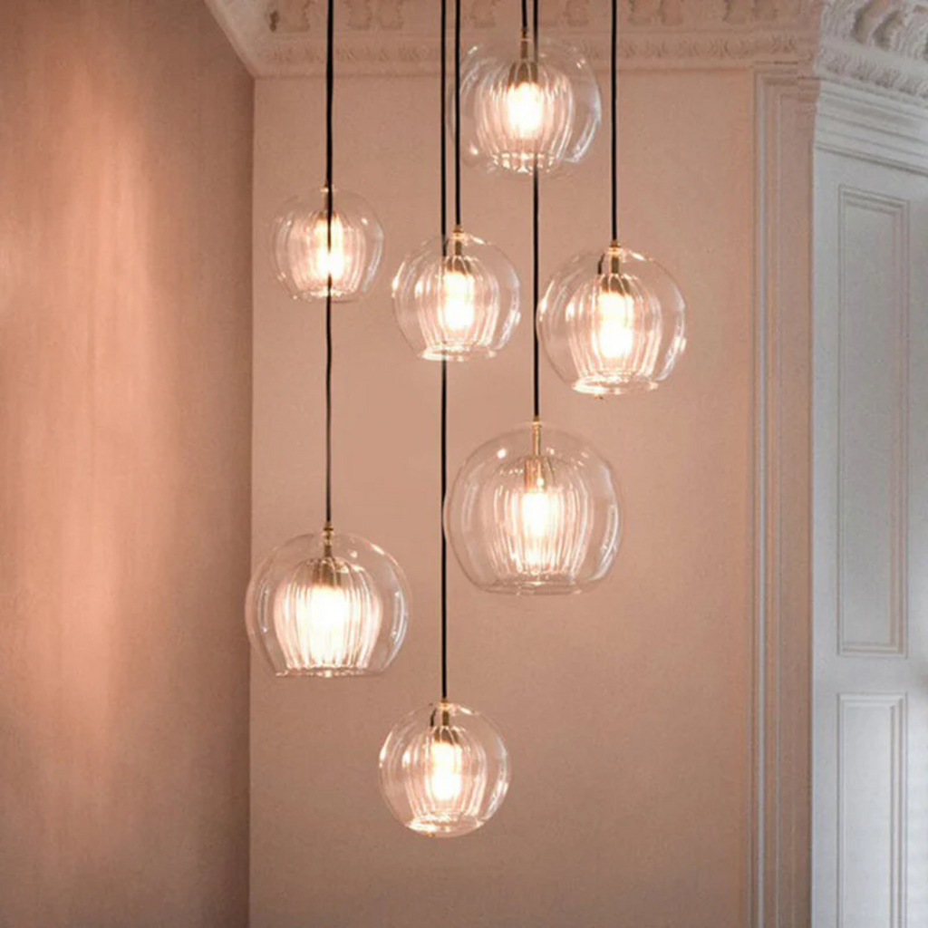 Lustre LED Sphérique Moderne - Sphère Aurora