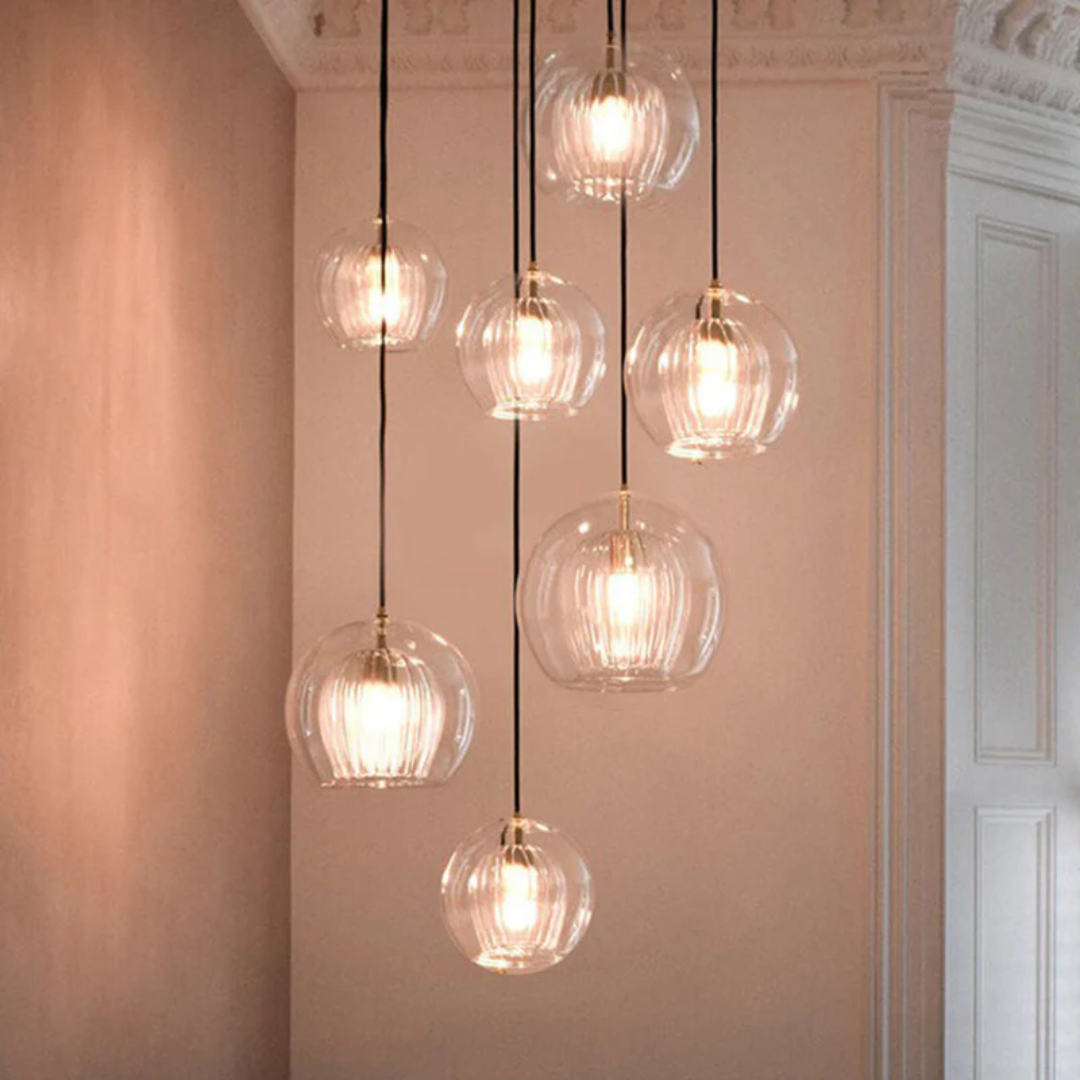 Lustre LED Sphérique Moderne - Sphère Aurora