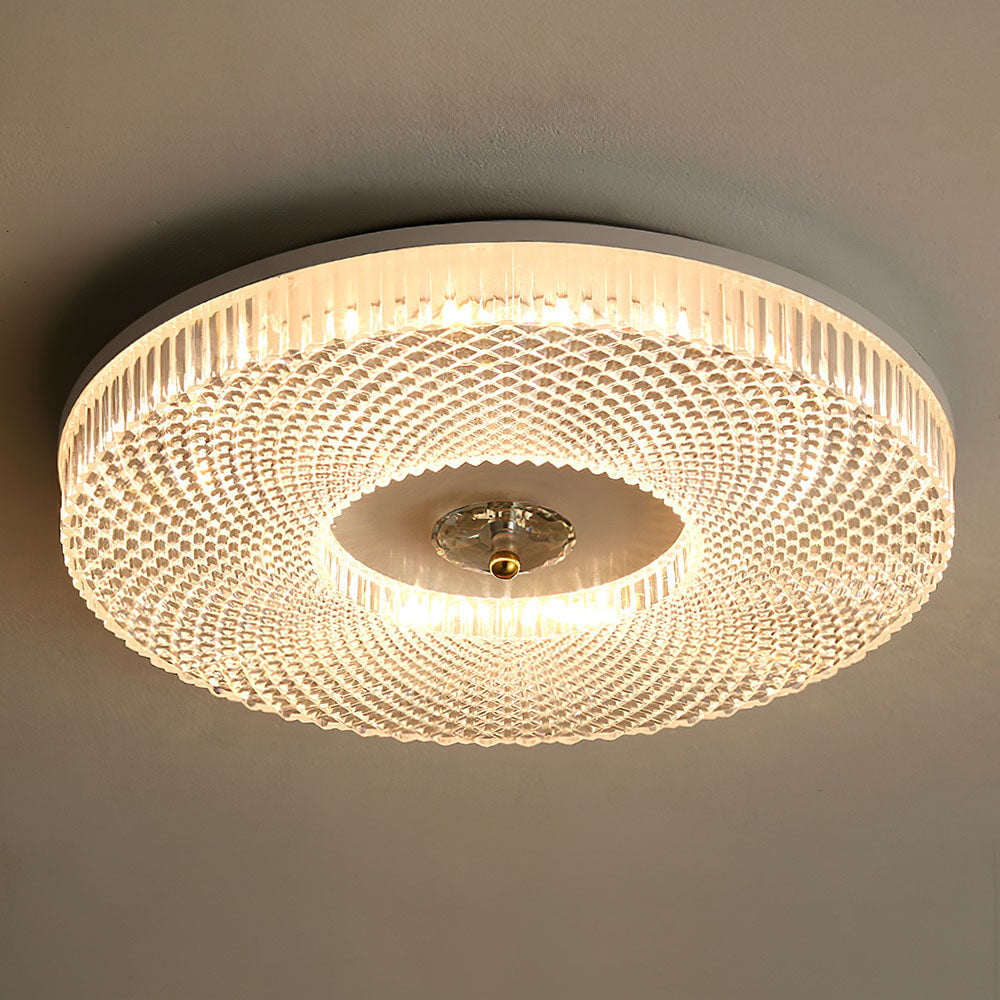 Lustre LED Ultra-Mince Moderne avec Design Élégant
